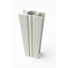 Guide soubassement durable pour grillage soudé