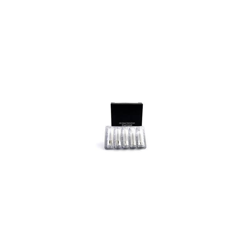 Pack de 5 résistances T2 - Kangertech pour une vape optimale