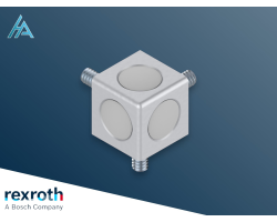 Raccord en cube 40/3 SILVER SET Bosch Rexroth - Jouets et Jeux