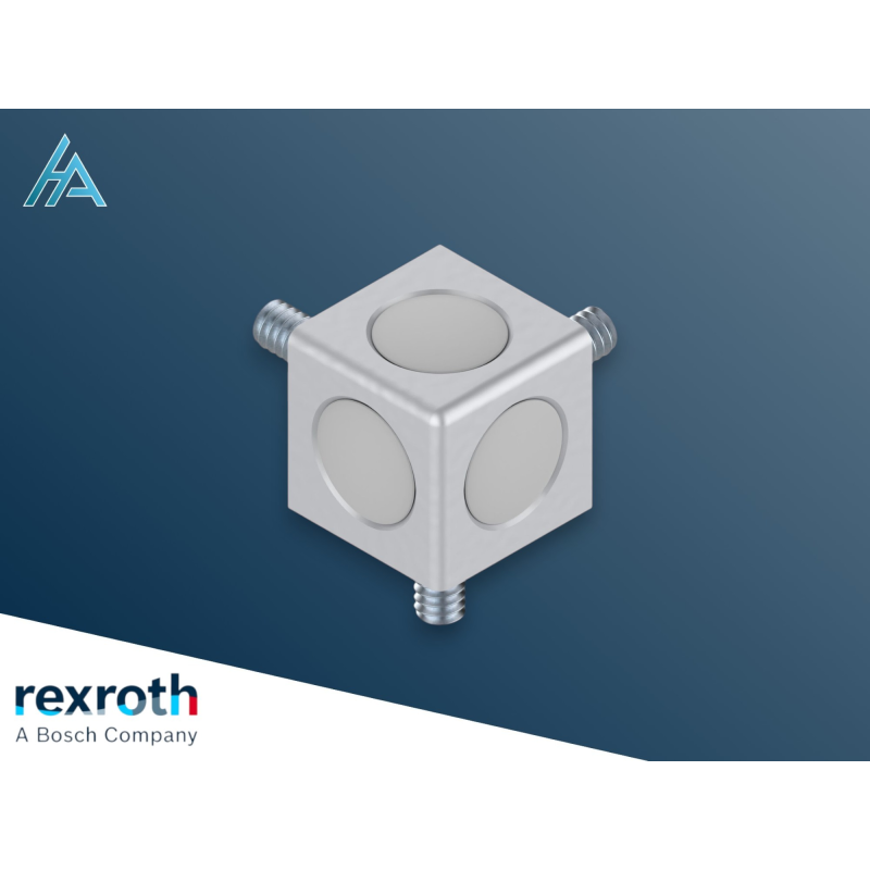 Raccord en cube 40/3 SILVER SET Bosch Rexroth - Jouets et Jeux