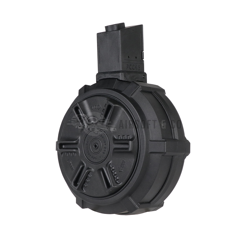 G&G PCC45 / MXC9 1500 bbs Drum Magazine - Équipement Sportif