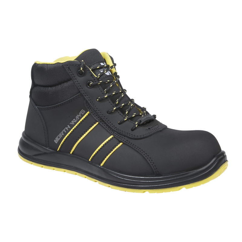 Chaussure de sécurité montante S3 Tyson Nine Worths - Confort et protection