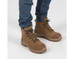 Chaussures de sécurité montantes S3S Fischer Nine Worths - Confort et Protection
