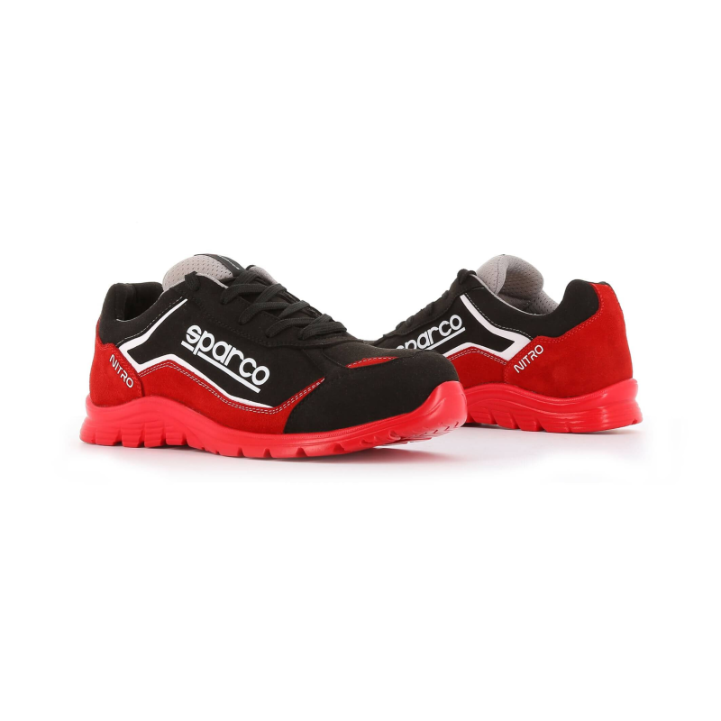 Basket de sécurité Nitro S3 rouge noir Sparco - Performance et confort