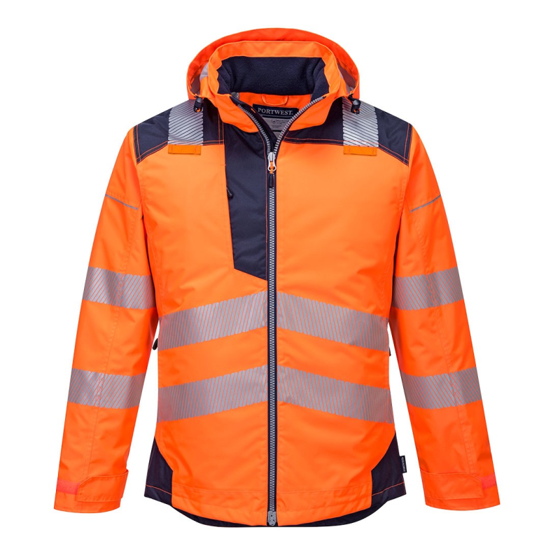 Parka d'hiver haute visibilité classe 3 PW3 Portwest - Confort et sécurité