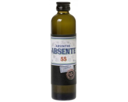 Absente 55 mignonnette absinthe 10cl - 55°C | Liqueur haut de gamme