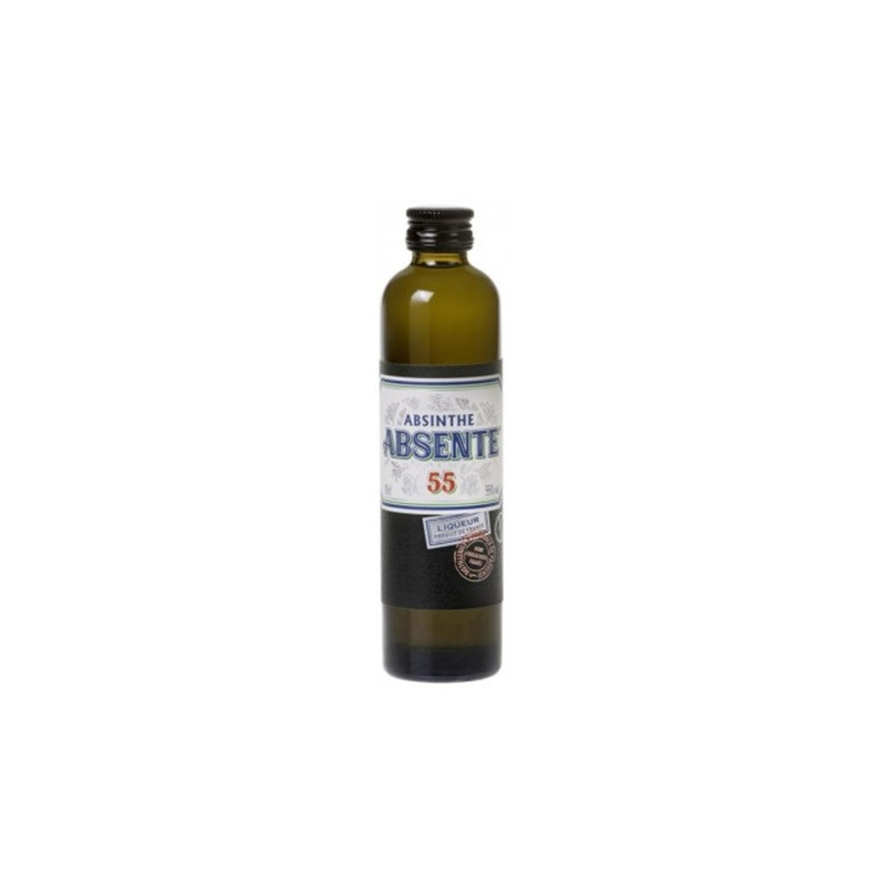 Absente 55 mignonnette absinthe 10cl - 55°C | Liqueur haut de gamme