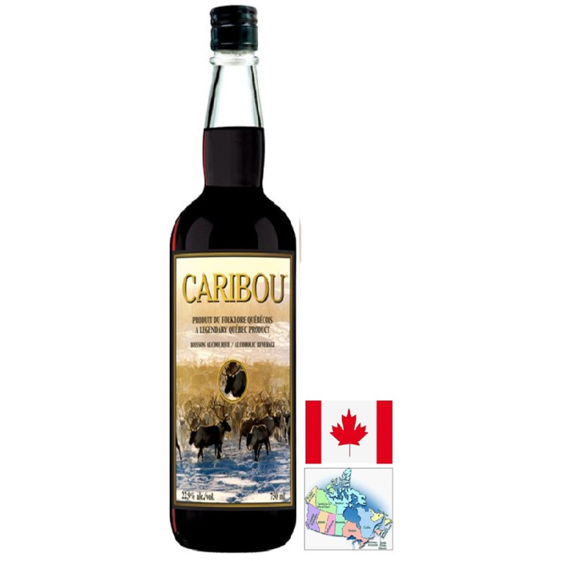 Caribou apéritif Canada 75 cl - Goût authentique