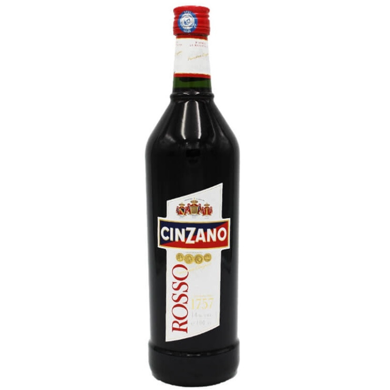 Cinzano Rosso Italie 100 cl 14° - Vermouth Rouge d'Exception