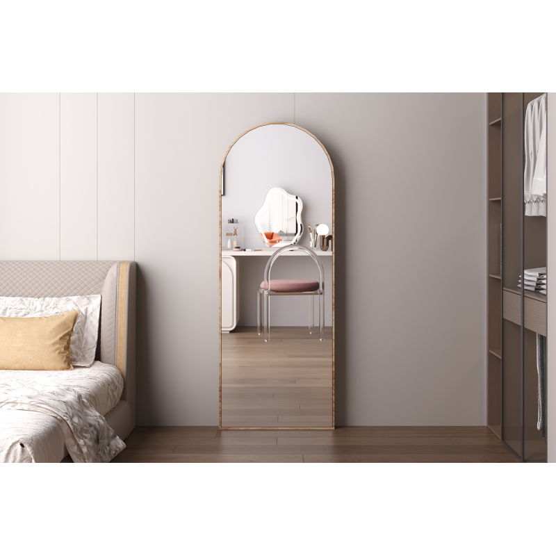 Miroir Rosalie 160x60 Chêne Vieilli - Élégance et Praticité