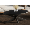 Table basse 'Madeira' - Bois de Manguier Noir | Meubles Élégants