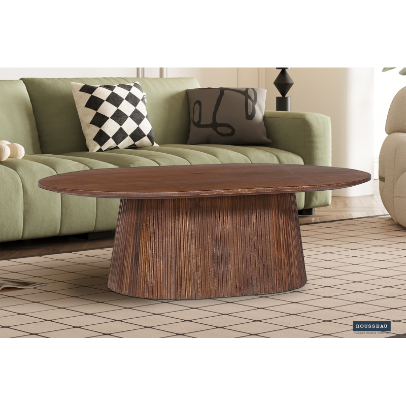 Table basse 'Miguel' - Bois de manguier brun clair | Meubles