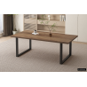 Table Alexander 200 cm - Mobilier haut de gamme en décor mango