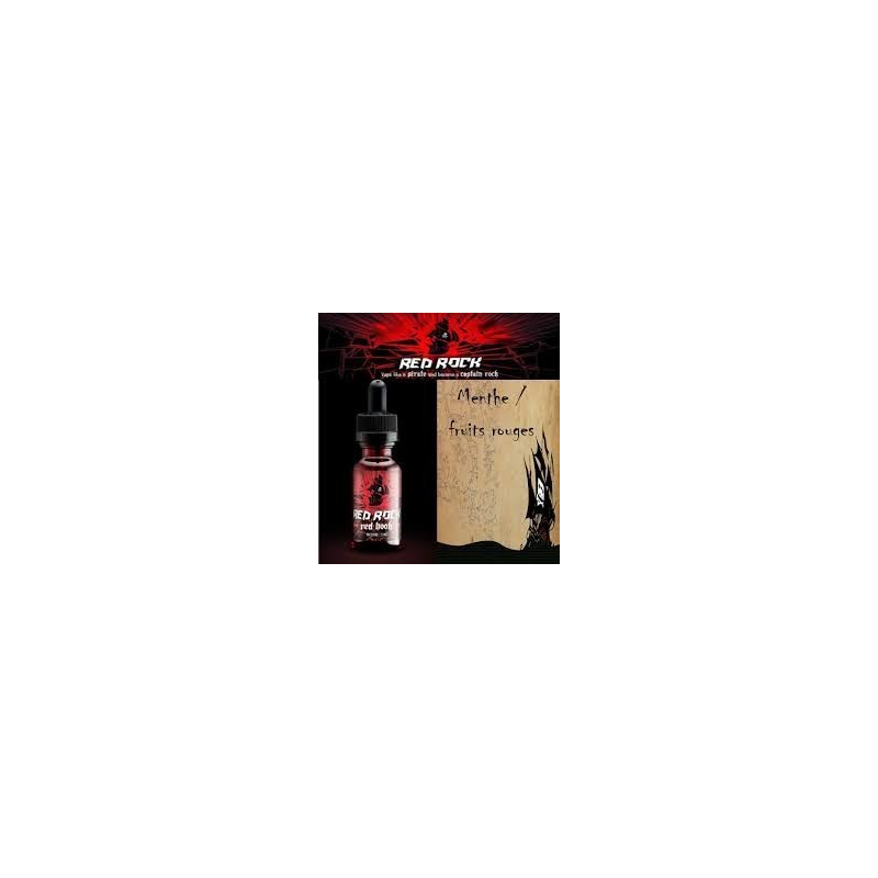 Red Hook - Red Rock 10 ml - E-liquide premium menthe et fruits rouges