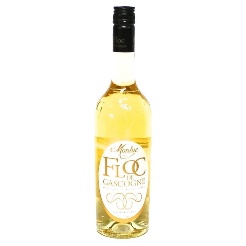 Floc de Gascogne Blanc Monluc 75 cl - Apéritif traditionnel de Gascogne