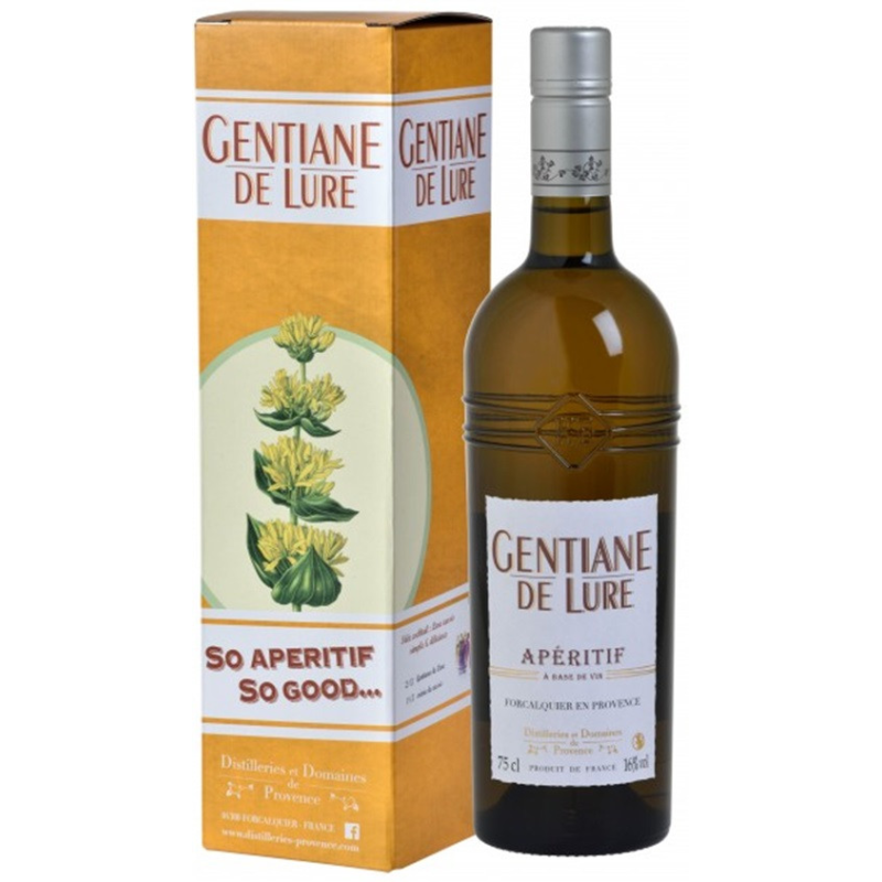 Gentiane de Lure 75cl 16° - Liqueur Artisanale Française