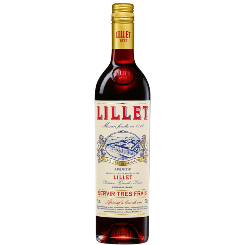 Lillet Rouge 75 cl - Apéritif Haut de Gamme