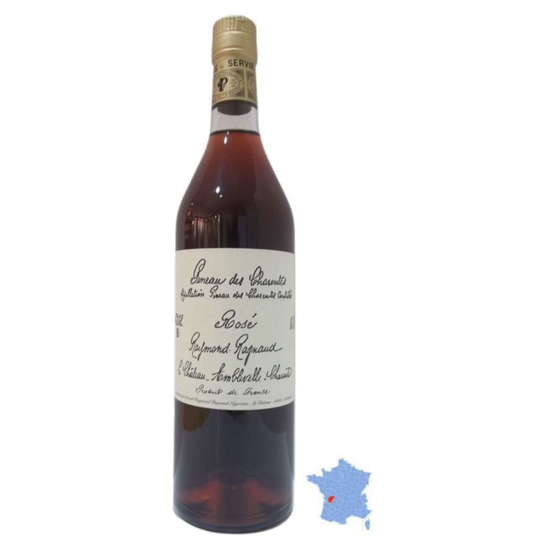 Pineau des Charentes rosé Raymond Ragnaud 75 cl 17° - Vin haut de gamme
