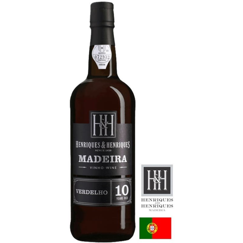 Verdhelo 10 ans Henriques & Henriques - Vin de Madère 75cl 21°