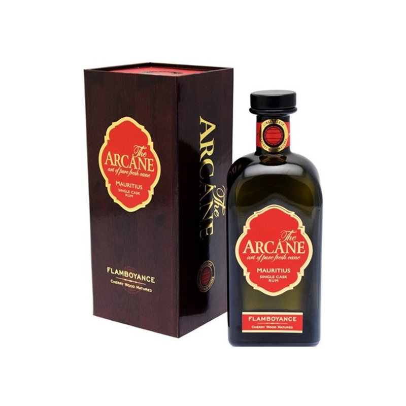 Rhum Arcane Flamboyance Cherry Wood 70cl 40° - Île Maurice
