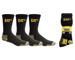 Chaussettes de travail Caterpillar - Lot de 3 haut de gamme