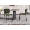 Chaise 'Sophia' Tissu Vert - Élégance et Confort pour Votre Intérieur