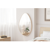 Miroir Romi 80x50 Chêne vieilli - Élégance et Fonctionnalité