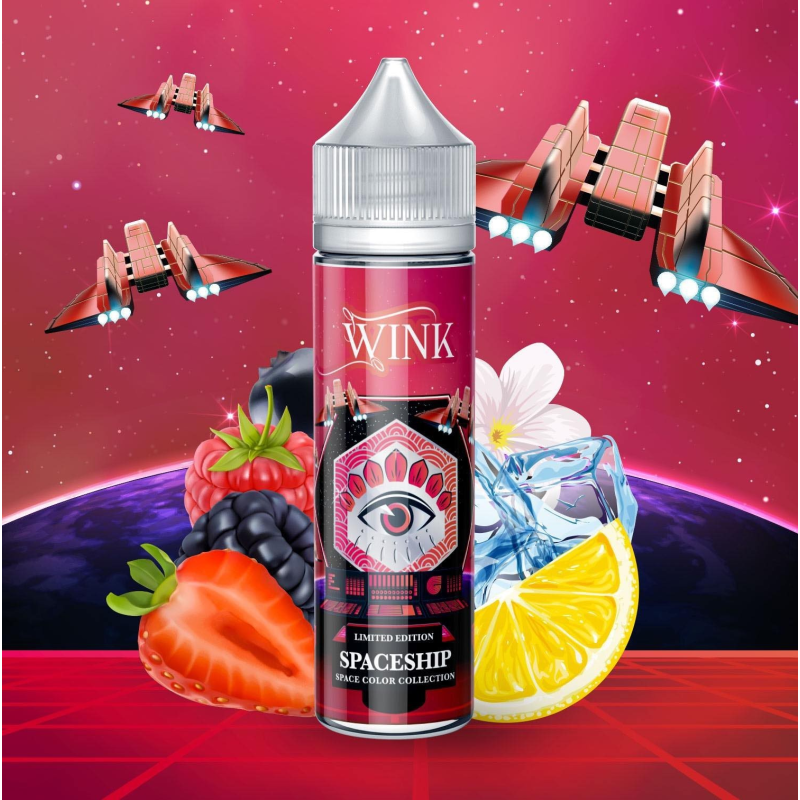 E-liquide Spaceship - Wink - Space Color Collection 50ml | Vaping Premium