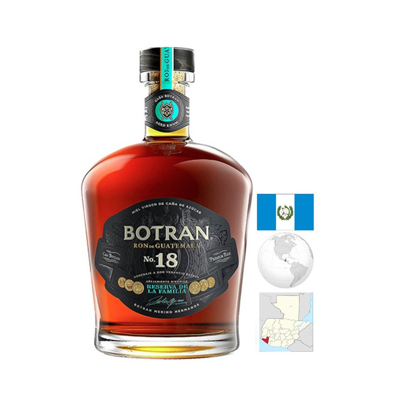 Botran N°18 Reserva de la Familia - Rhum Guatemala 70cl 40°