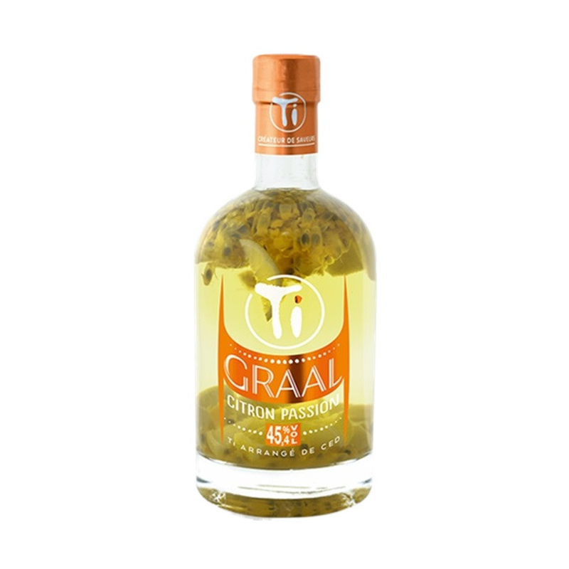 Graal citron passion ti arrangé de Ced - 70 cl, 45,4°
