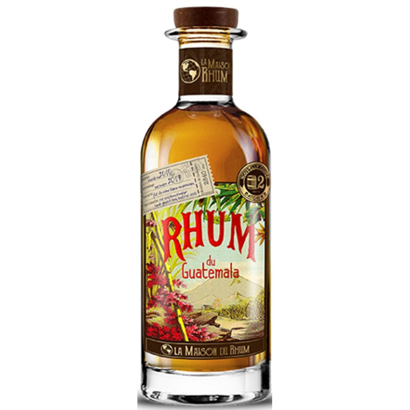 Rhum Guatemala 70 cl 45° - Maison du Rhum