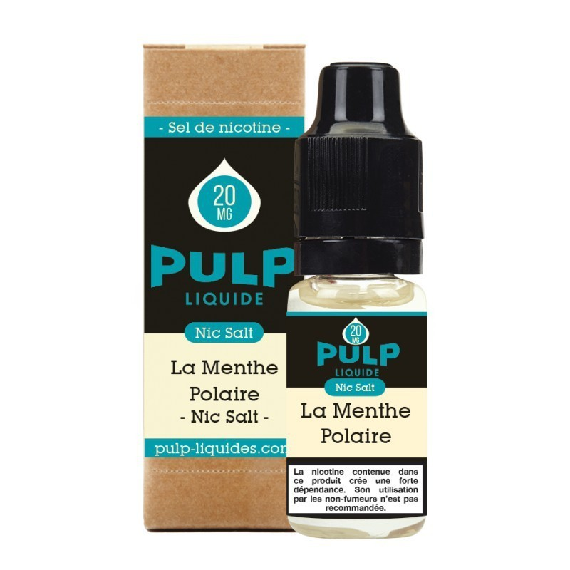 La Menthe polaire Nic Salt - Pulp 10ml | E-Liquide de Qualité