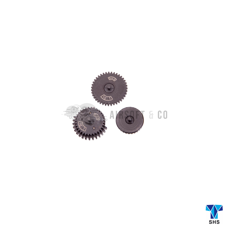 SHS Gears Set 16:1 - Engrenages de haute performance pour airsoft