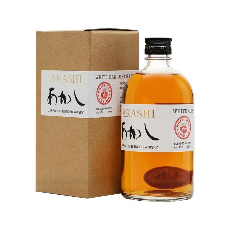 AKASHI WHITE OAK Blended Whisky Japon - 50 cl 40º | Spiritueux Haut de Gamme