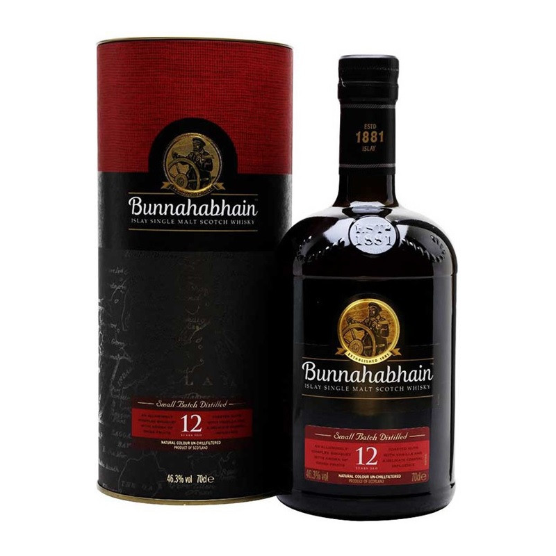 Bunnahabhain 12 ans Single Malt Islay Whisky - 70 cl 46.3°