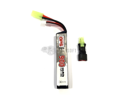 Batterie LiPo Tactical OPS 11.1 V 900 mAh 20C - Performance et Fiabilité