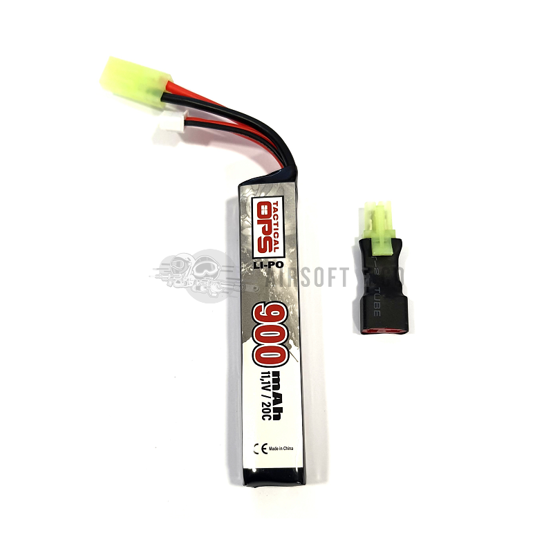 Batterie LiPo Tactical OPS 11.1 V 900 mAh 20C - Performance et Fiabilité