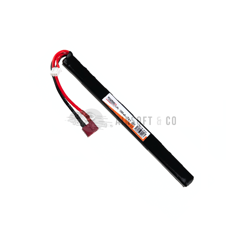 Batterie LiPo 7.4 V 1200 mAh 25C - Équipement Sportif