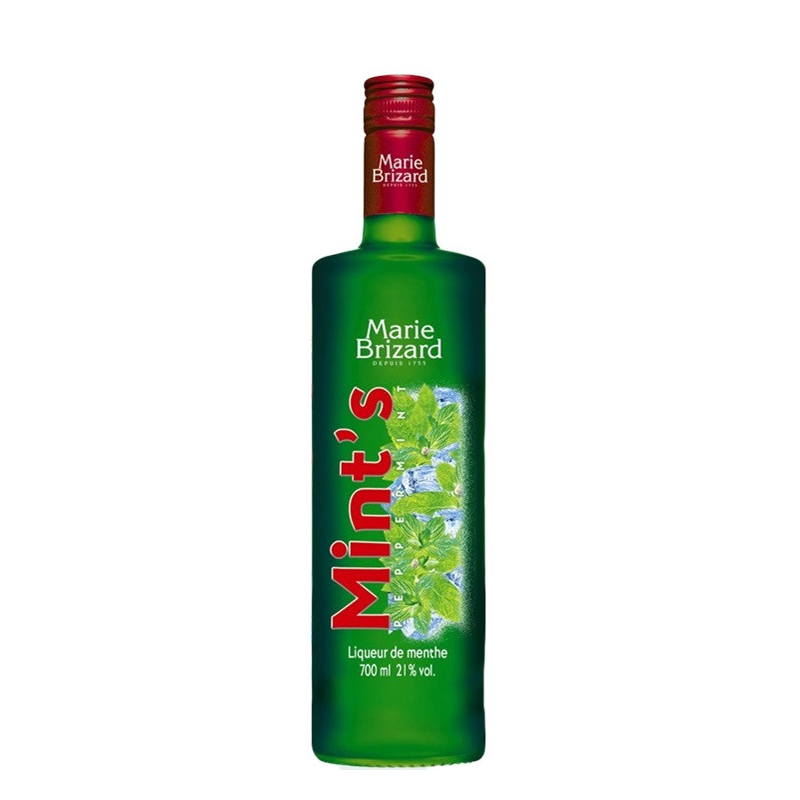 Mint's Marie Brizard Liqueur de Menthe 70cl 21° - Rafraîchissante et Authentique