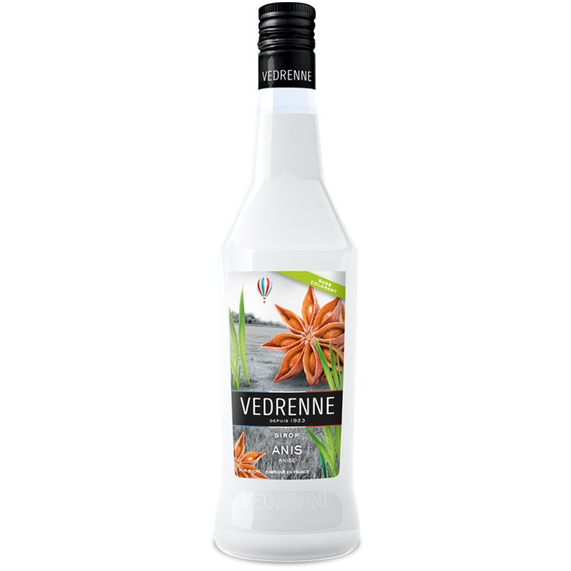 Anis Vedrenne Sirop 70 cl - Boisson sans alcool de Bourgogne