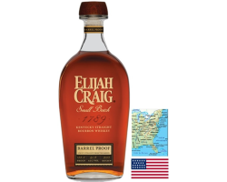 Elijah Craig Barrel Proof Kentucky Bourbon 70cl 65.7° - Un bourbon d'exception