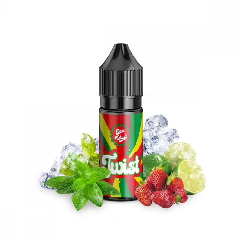 Red Velvet Twist 10ml - E-liquide Premium pour Vapoteurs