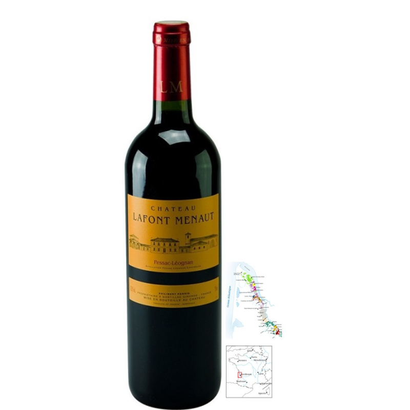 Lafont Menaut Pessac Léognan 2017 AOC 75cl - Vin Rouge Haut de Gamme