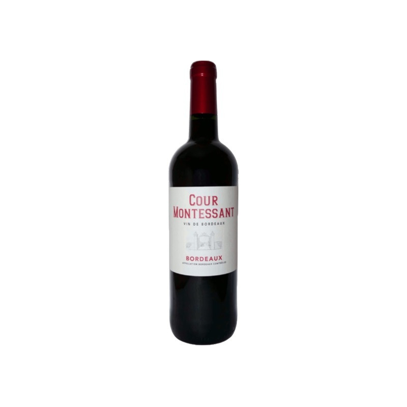 COUR MONTESSANT BORDEAUX AOP 2023 - Vin Rouge 37,5CL