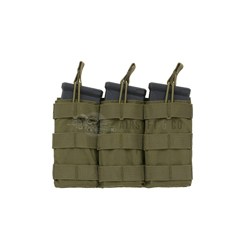 Porte-chargeurs Molle M4 (3 emplacements) - Équipement Sportif