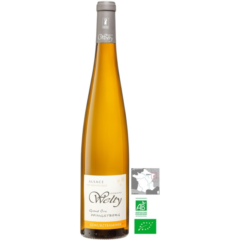 Gewurztraminer Pfingstberg Grand Cru 2020 bio Welty – Vin Blanc Moelleux
