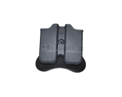 CYTAC porte-chargeur double GLOCK - Black | Équipement Sportif