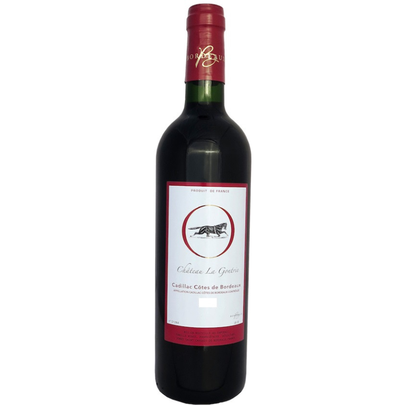 La Gontrie Rouge 2018 Cadillac-Côtes de Bordeaux AOP - Vin Rouge Haut de Gamme
