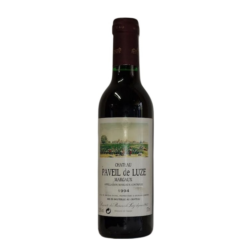 Paveil de Luze 1994 Margaux Cru Bourgeois AOP 37.5 cl - Vin Rouge Haut de Gamme