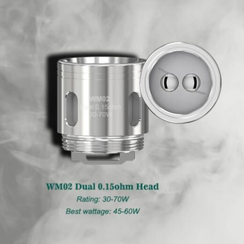 Résistance Dual WM02 - WM03 de Wismec pour une expérience de vapotage optimale